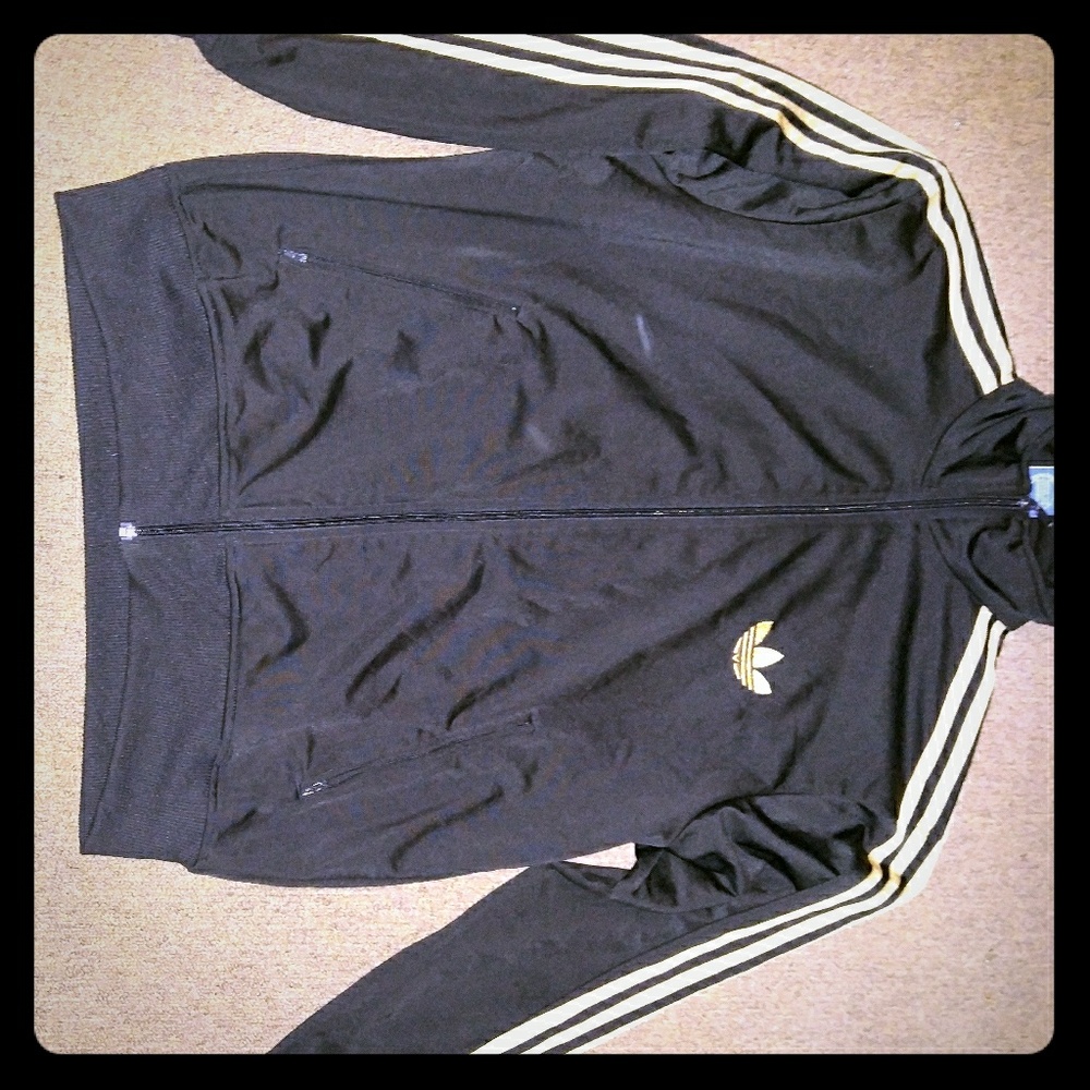 Adidas track suit jacket and pants